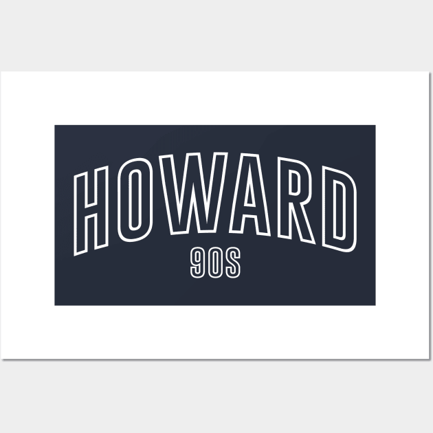 HOWARD 70s WHITE Wall Art by Aspita